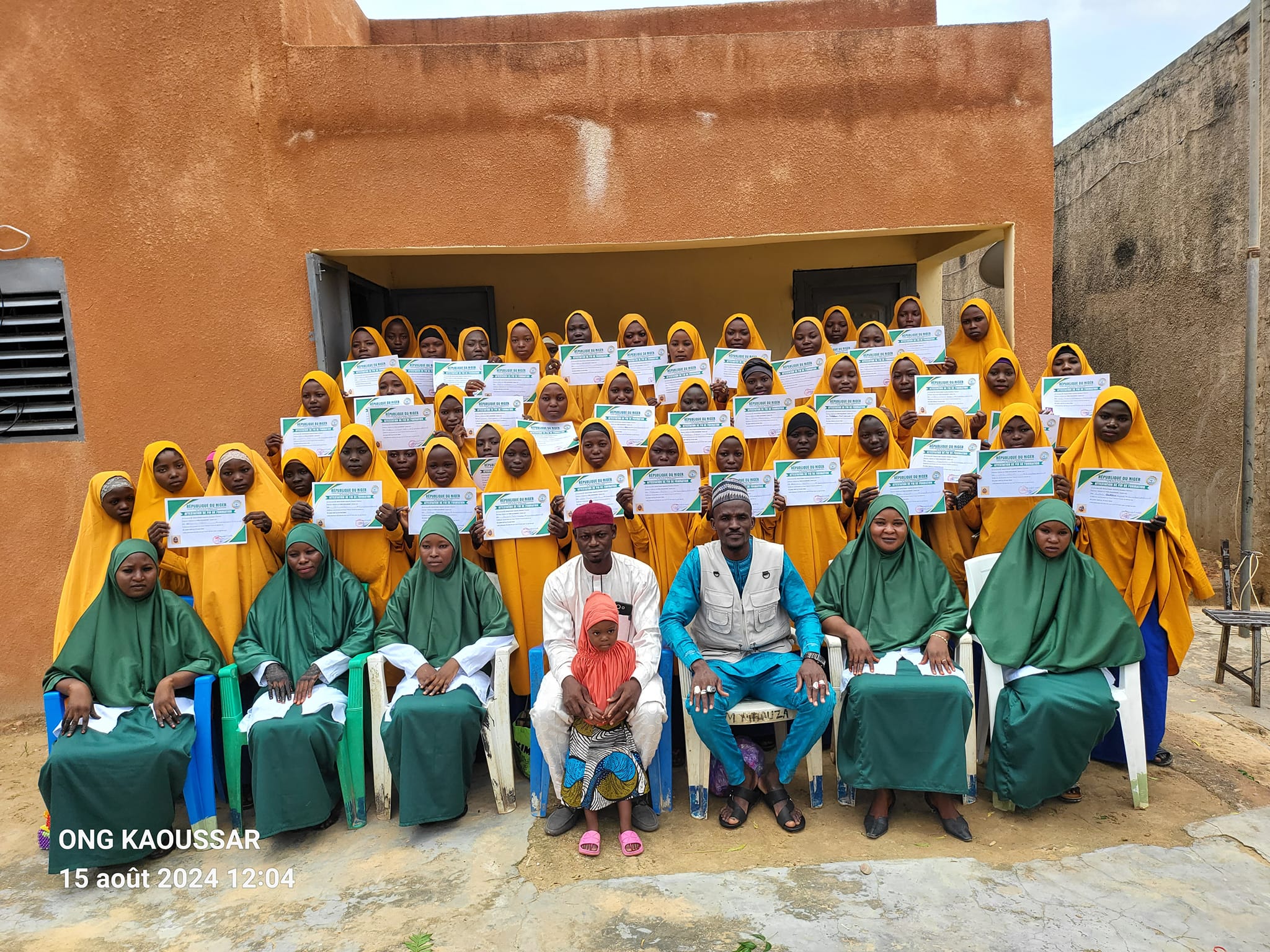 You are currently viewing Formation des Jeunes Filles Orphelines à la Commune Urbaine de Madarounfa